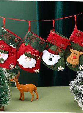 christmas decoration tree Christmas stocking candy gift bag