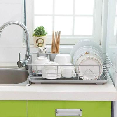 dish drying rack storage kitchen cup holder organizer洗碗架