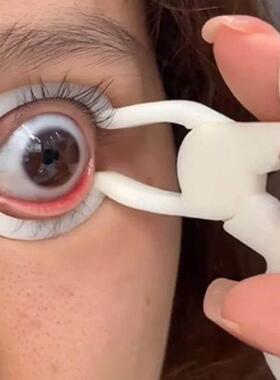 3pcs Women Eye Care Contact Lenses Inserter Remover Plastic