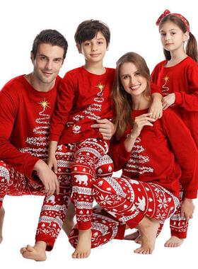 2025 Christmas Pajamas Family Set jammies Dog cat Clothes