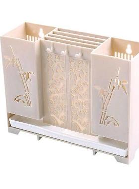 Utensil Drying Rack for Kitchen Counter Multifunctional PP