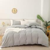 sheets fitted sheet 活性磨毛纯色纯棉四件套bed cotton Bedding
