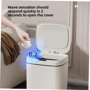 trash kitchen Dustbin Garbage cover toilet with bin can