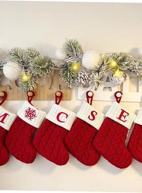Christmas decoration tree stocking goodie bag hanging圣诞袜