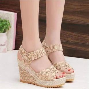 High Heels Sandals Summer Women Open Wedges Platform Shoes