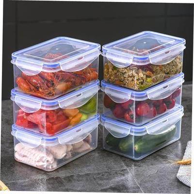 plastic food fruit storage box container lunch fridge big