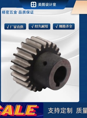 直齿轮VNC21-0.5-20/24/25/26/28/30/32/35/36/40/42-B3-A/B-P3/5