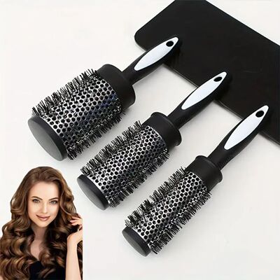 Hair Styling Hair Brush Nylon Comb Cylinder Curly Hair卷发筒