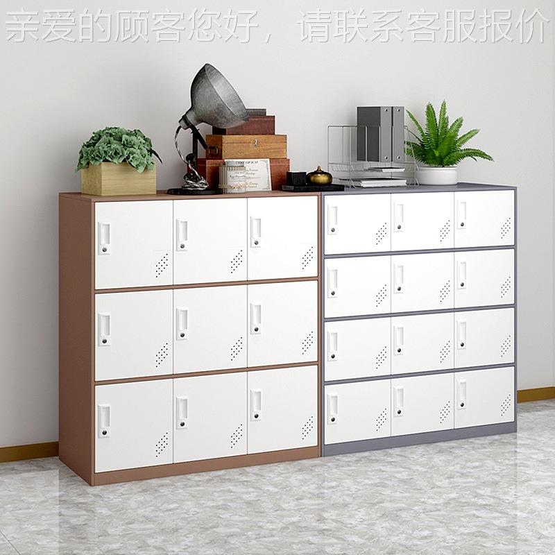 色加厚装钢制彩拆色学生书包柜幼儿园补OWS-76习班生学彩储物柜鞋