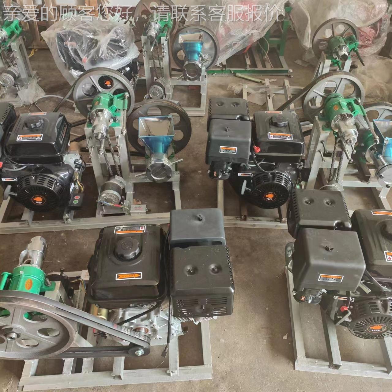 汽油版玉米膨玉化机大米米INX麻江花米杂棍机摆摊用五谷粮康乐果