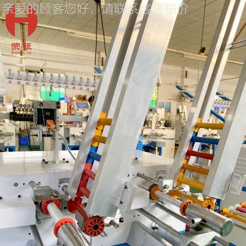 厂钩家直纬HRD-826销全自动双锭单控精确计码自动纱剪尾多功能纱