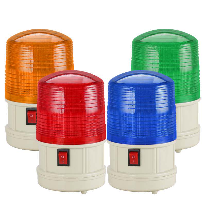 ltd-5088磁吸干电池警示灯 led频闪有声安全警示闪烁灯声光报警器