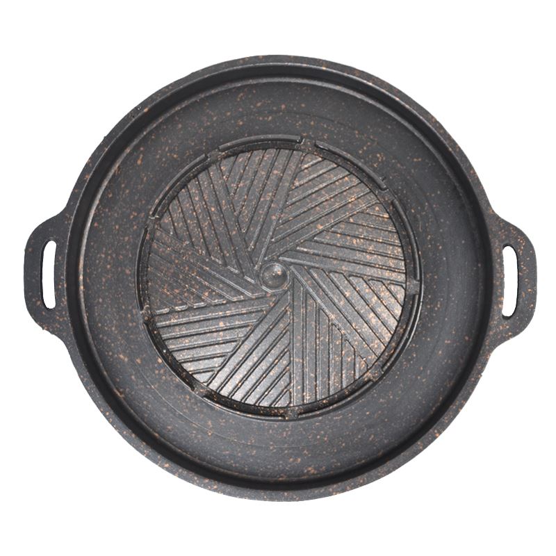 极速韩式卡式炉烤涮一体锅烤肉火锅家用E户外水煎肉烤盘泰国MOOKA