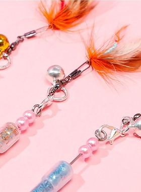 极速New Styleh Cat Wand Extendable Fun Interactive Fake Feat