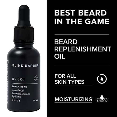 极速Blind Barber Beard & Face Replenishment Oil - UMoisturiz