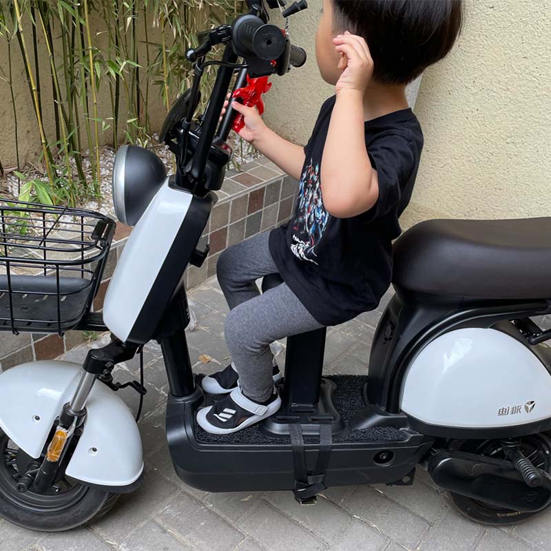 极速雅迪爱玛电动车儿童座椅电动车小孩婴儿前P置坐椅宝宝坐凳带