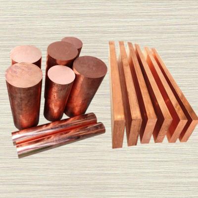 极速新品铜排T2紫铜排扁条w铜方条紫铜方棒紫铜板红铜条接地铜排