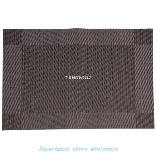 新品Plaacemat Fashion PVC Dining Table Mat Disc Pads Bowl Pa