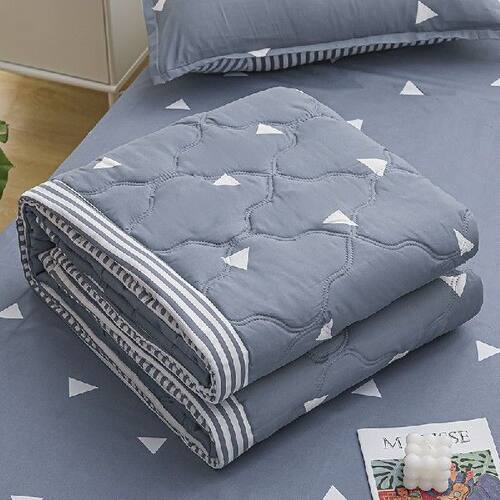 新品Daisy Print Spring Summer Quilt Queen Mechanical Wa.sh C