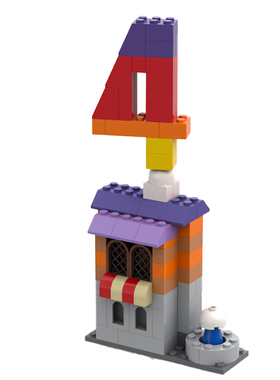 极速New c1Set Number building blocks Party Supplies TV Show