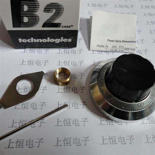 极速46MM多圈电位计旋钮B2精密E刻度盘旋钮3590S7276