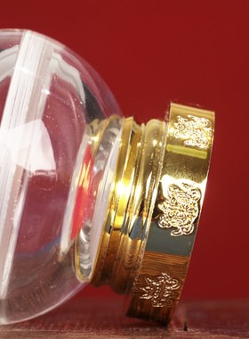 极速噶乌舍利塔i亚克力佛塔摆件供奉菩提塔透明电镀可拆宝塔八吉