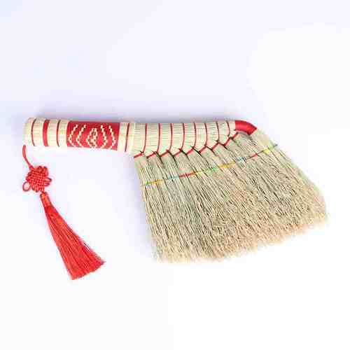 极速高粱苗床上卧室扫把宝宝安睡红扫帚扫车神器扫U炕笤帚手工扫