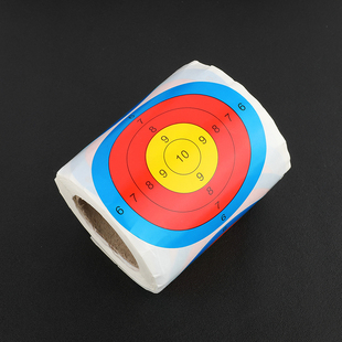 极速弓箭靶纸3英寸贴纸户外射击运动自粘100/20R0张飞镖射箭用练