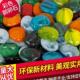 极速五彩鹅卵石玻璃雨花石t小石子鱼缸花盆鹅软石庭院装 饰园艺五