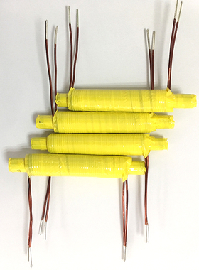 极速冷焊机专用磁棒电k感线圈电流50A-175UH 2.0*2 47T引线9cm按