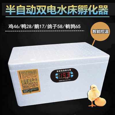 极速厂销化器小型k家用孵化机全自动智能鸡鸭K鹅鸽蛋保温床水箱孵
