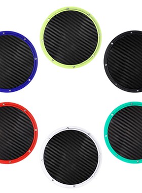 新品10寸碳纤维哑鼓练r习节拍器哑鼓静音架子鼓练习鼓初学入门