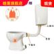 配件全套 冲水G硬弯管水箱两件式 极速排水挂墙式 出水管坐便器老式