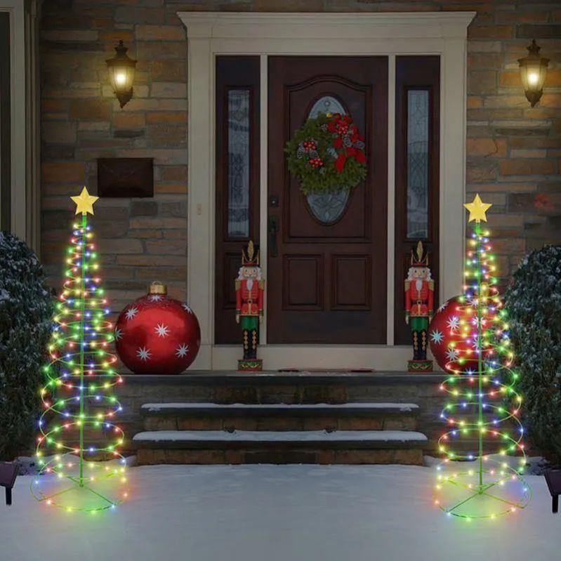 Outdoor Waterproof Solar Led Christmas Tree Decoration Solar