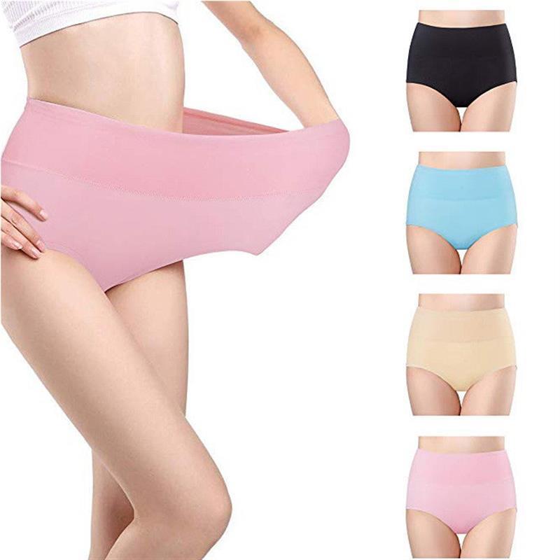 4pcs high waist Lingerie Underwear Panty Panties For Women