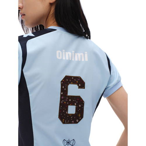 复古美式撞色运动碎花拼接球服