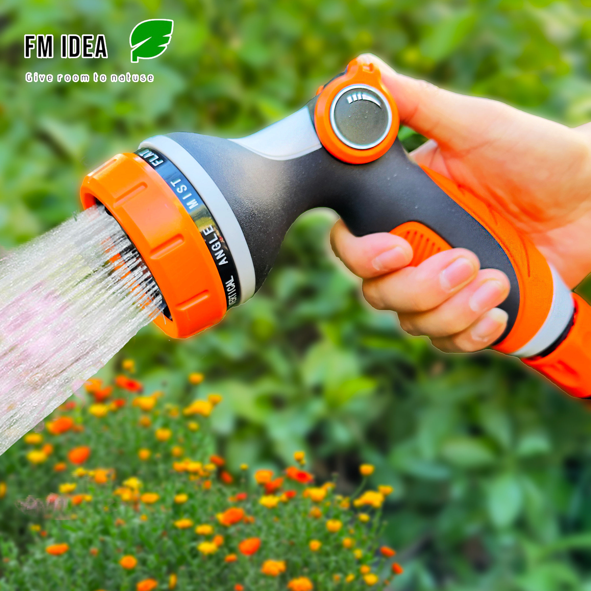 浇花水枪洒水喷头浇水浇菜神器菜园撒水花园淋花家用专用水管软管