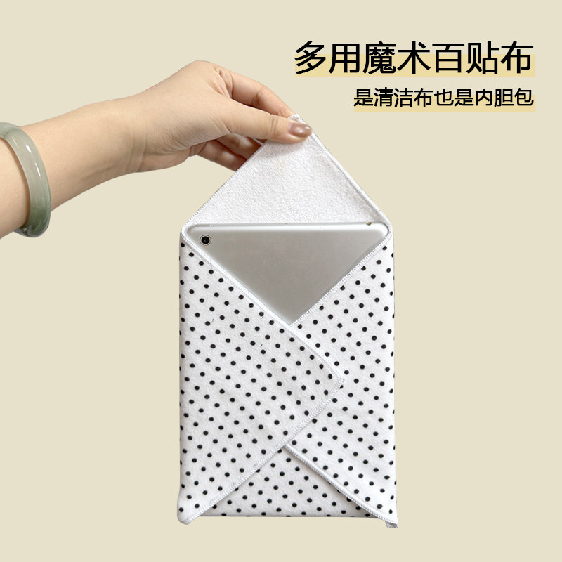 ALOE-HOME点点百贴布单反镜头内胆包微单收纳魔术保护套图片