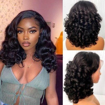 12A Raw Donor 100% Human Hair Wigs 13x4 lace 250% Density
