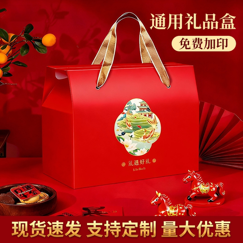 意千境通用礼品盒免费加印可定制