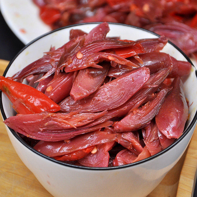 泡阳荷姜安徽六安特产农家腌制洋火姜荷莲花姜笋咸菜下饭小菜即食