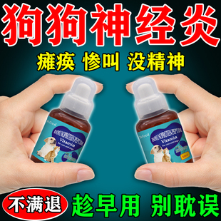 狗狗维生素b1b12改善后腿无力前庭面部神经炎专用宠物神经修复液