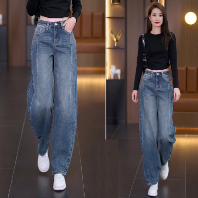 牛仔裤显高显瘦新款促销