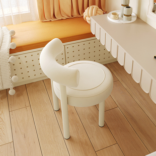 房间化妆椅化妆台凳子女生高级感衣帽间椅子卧室书桌椅网红电脑椅