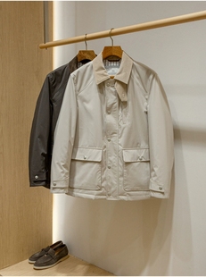 休闲中长款 3M新雪丽暖绒男士 棉衣外套 德国鲁道夫无氟三防面料