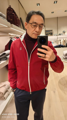 意式老钱风男装2026春新款老钱风高端连帽商务休闲时尚夹克外套男