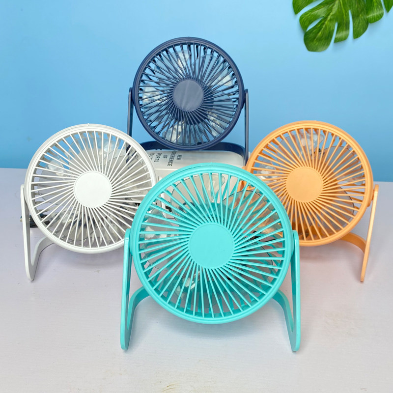 usb小风扇静音办公室桌上迷你5寸6寸电脑家用学生宿舍床上桌上充电小电风扇便携式台式插电小型大风力7寸电扇