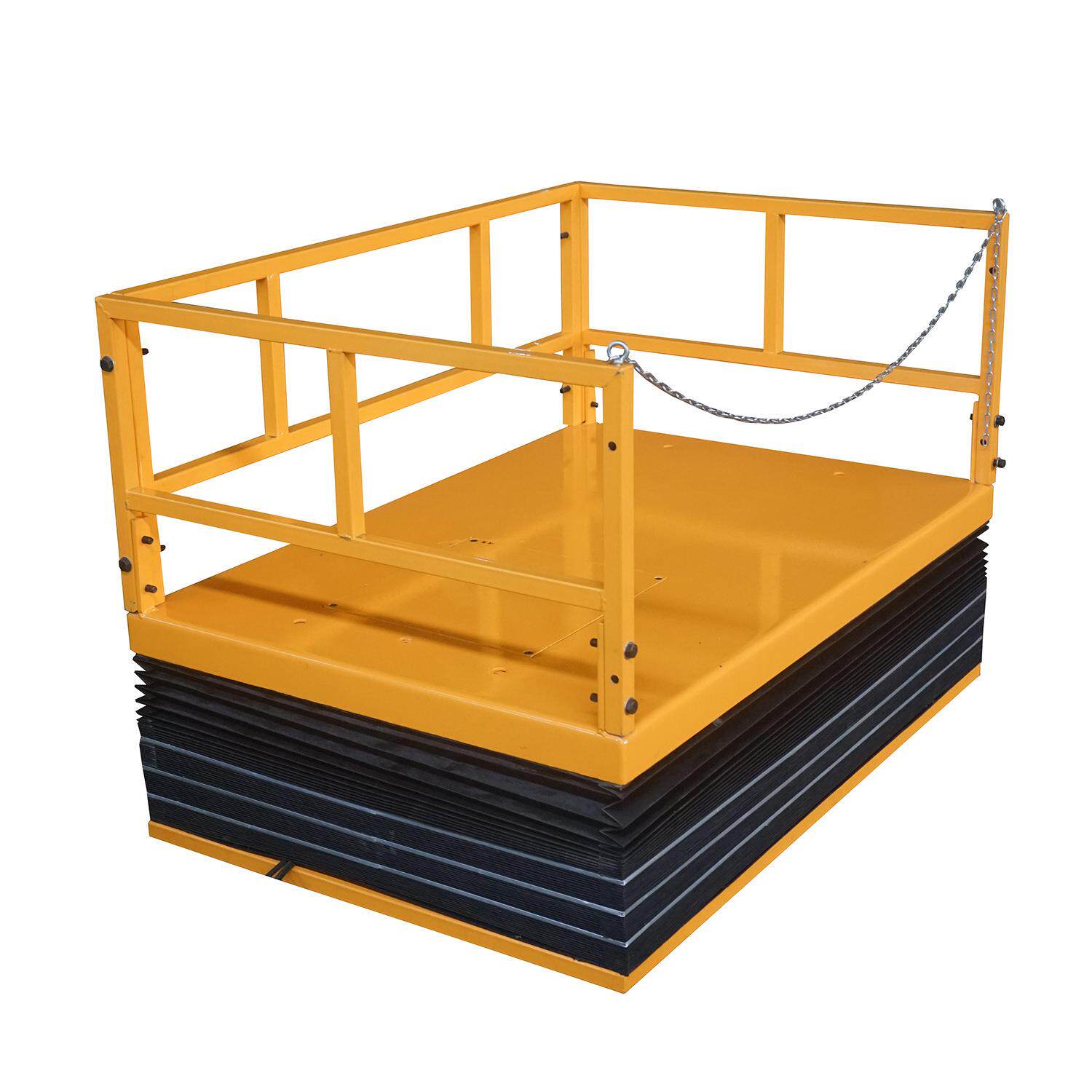 固定剪叉式升降平台流水线物料举升货梯大吨位电动式液压升降机