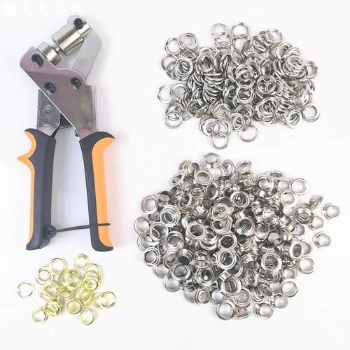 200套10mm气眼含压扣机广告喷绘布扣 鸡眼海报写真鸡眼扣货源