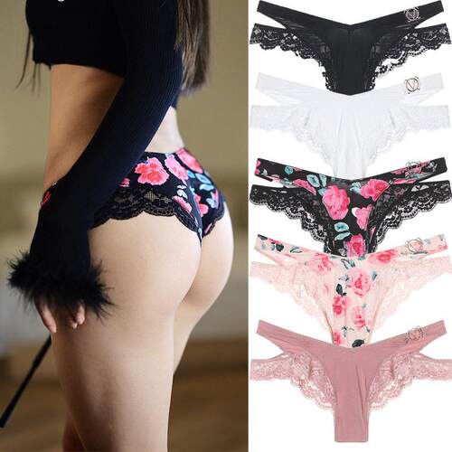 Sexy Sports Panties Ms Underpants Seamless Thong G String 裤